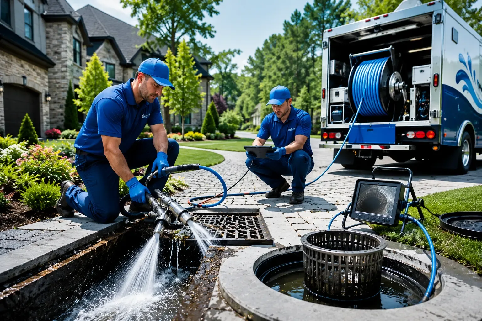 Local outdoor drain cleaning professionals in Locust Grove, GA